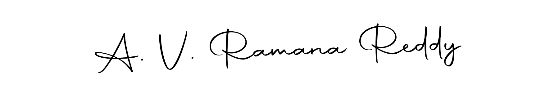 Once you've used our free online signature maker to create your best signature Autography-DOLnW style, it's time to enjoy all of the benefits that A. V. Ramana Reddy name signing documents. A. V. Ramana Reddy signature style 10 images and pictures png