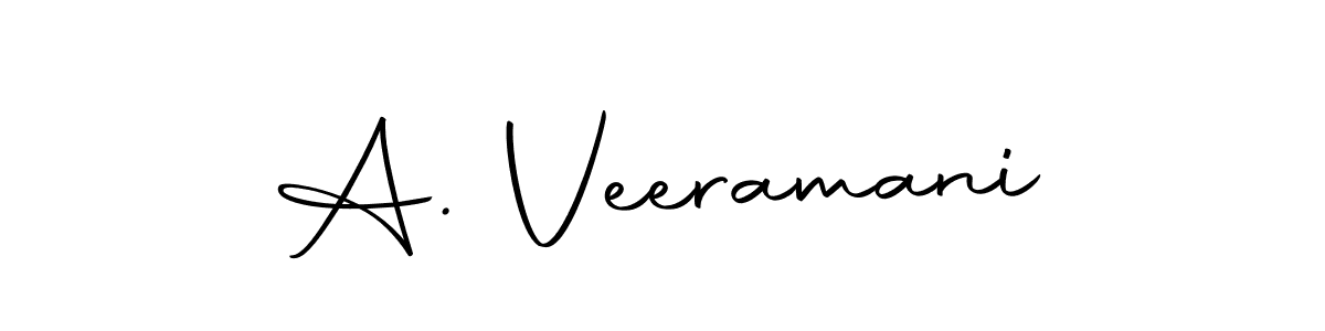 The best way (Autography-DOLnW) to make a short signature is to pick only two or three words in your name. The name A. Veeramani include a total of six letters. For converting this name. A. Veeramani signature style 10 images and pictures png