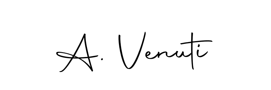 Make a beautiful signature design for name A. Venuti. With this signature (Autography-DOLnW) style, you can create a handwritten signature for free. A. Venuti signature style 10 images and pictures png