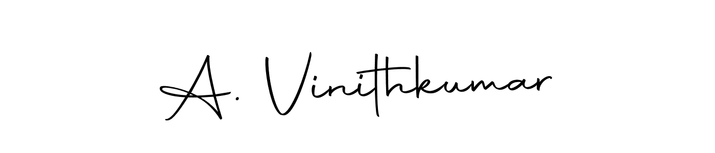 Also we have A. Vinithkumar name is the best signature style. Create professional handwritten signature collection using Autography-DOLnW autograph style. A. Vinithkumar signature style 10 images and pictures png