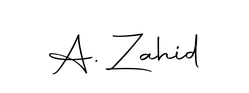 Make a short A. Zahid signature style. Manage your documents anywhere anytime using Autography-DOLnW. Create and add eSignatures, submit forms, share and send files easily. A. Zahid signature style 10 images and pictures png