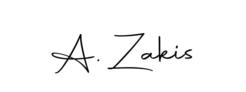 This is the best signature style for the A. Zakis name. Also you like these signature font (Autography-DOLnW). Mix name signature. A. Zakis signature style 10 images and pictures png