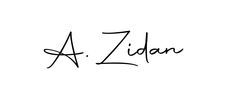 You should practise on your own different ways (Autography-DOLnW) to write your name (A. Zidan) in signature. don't let someone else do it for you. A. Zidan signature style 10 images and pictures png