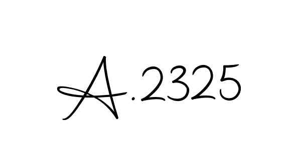 The best way (Autography-DOLnW) to make a short signature is to pick only two or three words in your name. The name A.2325 include a total of six letters. For converting this name. A.2325 signature style 10 images and pictures png