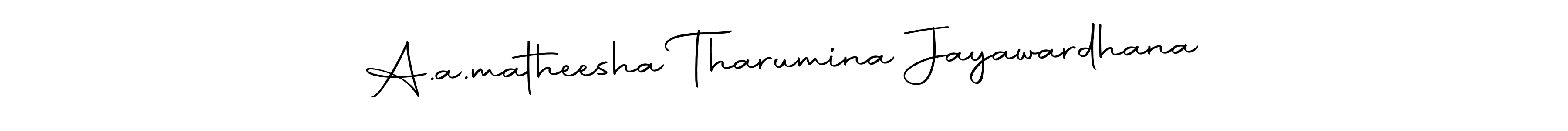 You can use this online signature creator to create a handwritten signature for the name A.a.matheesha Tharumina Jayawardhana. This is the best online autograph maker. A.a.matheesha Tharumina Jayawardhana signature style 10 images and pictures png