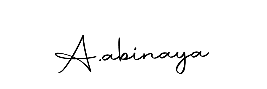 Make a beautiful signature design for name A.abinaya. Use this online signature maker to create a handwritten signature for free. A.abinaya signature style 10 images and pictures png