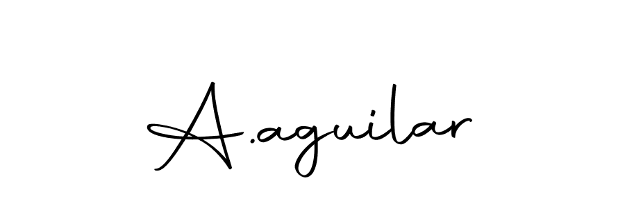 A.aguilar stylish signature style. Best Handwritten Sign (Autography-DOLnW) for my name. Handwritten Signature Collection Ideas for my name A.aguilar. A.aguilar signature style 10 images and pictures png