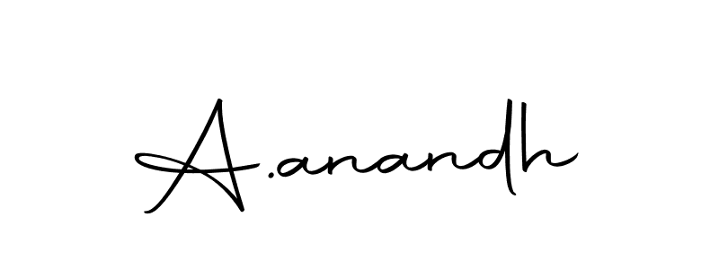 How to make A.anandh signature? Autography-DOLnW is a professional autograph style. Create handwritten signature for A.anandh name. A.anandh signature style 10 images and pictures png