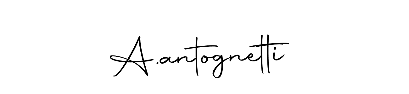Use a signature maker to create a handwritten signature online. With this signature software, you can design (Autography-DOLnW) your own signature for name A.antognetti . A.antognetti  signature style 10 images and pictures png