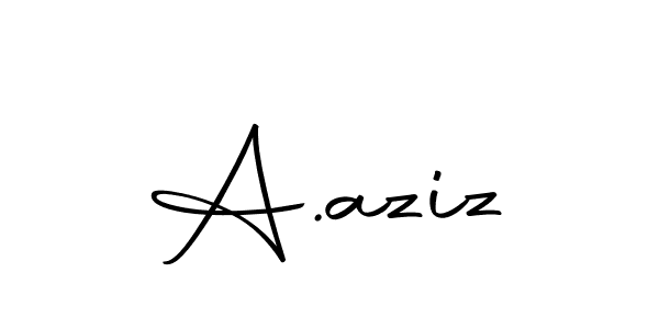 How to Draw A.aziz signature style? Autography-DOLnW is a latest design signature styles for name A.aziz. A.aziz signature style 10 images and pictures png