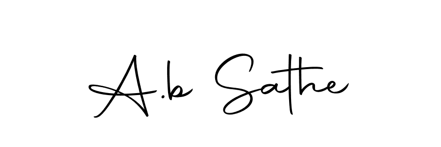 It looks lik you need a new signature style for name A.b Sathe. Design unique handwritten (Autography-DOLnW) signature with our free signature maker in just a few clicks. A.b Sathe signature style 10 images and pictures png