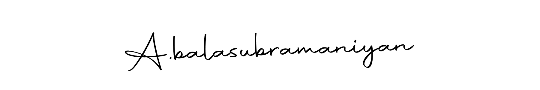 How to Draw A.balasubramaniyan signature style? Autography-DOLnW is a latest design signature styles for name A.balasubramaniyan. A.balasubramaniyan signature style 10 images and pictures png