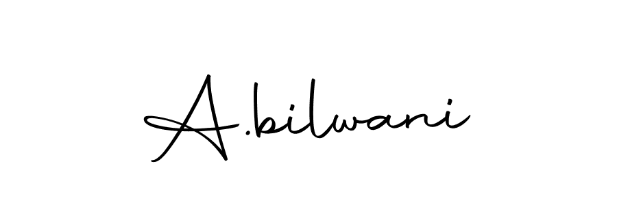 A.bilwani stylish signature style. Best Handwritten Sign (Autography-DOLnW) for my name. Handwritten Signature Collection Ideas for my name A.bilwani. A.bilwani signature style 10 images and pictures png