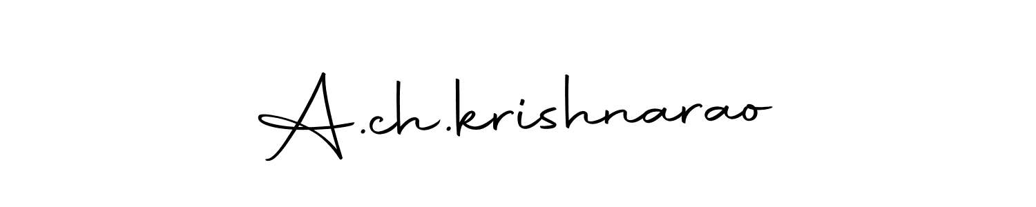 Also You can easily find your signature by using the search form. We will create A.ch.krishnarao name handwritten signature images for you free of cost using Autography-DOLnW sign style. A.ch.krishnarao signature style 10 images and pictures png