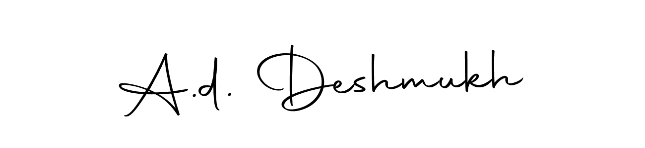 Here are the top 10 professional signature styles for the name A.d. Deshmukh. These are the best autograph styles you can use for your name. A.d. Deshmukh signature style 10 images and pictures png