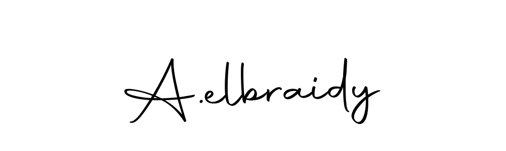 This is the best signature style for the A.elbraidy name. Also you like these signature font (Autography-DOLnW). Mix name signature. A.elbraidy signature style 10 images and pictures png