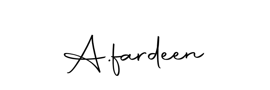 if you are searching for the best signature style for your name A.fardeen. so please give up your signature search. here we have designed multiple signature styles  using Autography-DOLnW. A.fardeen signature style 10 images and pictures png