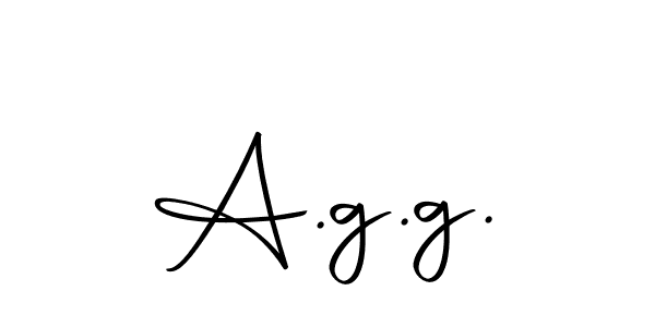 Create a beautiful signature design for name A.g.g.. With this signature (Autography-DOLnW) fonts, you can make a handwritten signature for free. A.g.g. signature style 10 images and pictures png