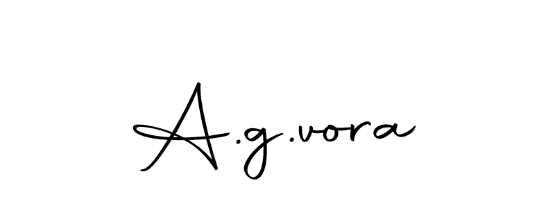 The best way (Autography-DOLnW) to make a short signature is to pick only two or three words in your name. The name A.g.vora include a total of six letters. For converting this name. A.g.vora signature style 10 images and pictures png