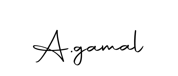 How to Draw A.gamal signature style? Autography-DOLnW is a latest design signature styles for name A.gamal. A.gamal signature style 10 images and pictures png