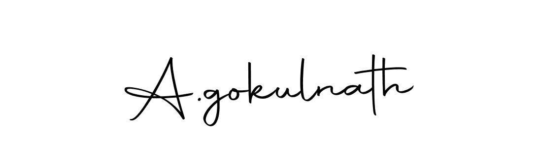 Also You can easily find your signature by using the search form. We will create A.gokulnath name handwritten signature images for you free of cost using Autography-DOLnW sign style. A.gokulnath signature style 10 images and pictures png