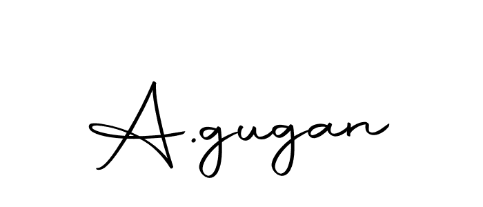 A.gugan stylish signature style. Best Handwritten Sign (Autography-DOLnW) for my name. Handwritten Signature Collection Ideas for my name A.gugan. A.gugan signature style 10 images and pictures png