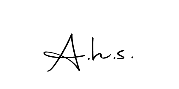 Autography-DOLnW is a professional signature style that is perfect for those who want to add a touch of class to their signature. It is also a great choice for those who want to make their signature more unique. Get A.h.s. name to fancy signature for free. A.h.s. signature style 10 images and pictures png