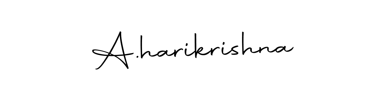 This is the best signature style for the A.harikrishna name. Also you like these signature font (Autography-DOLnW). Mix name signature. A.harikrishna signature style 10 images and pictures png