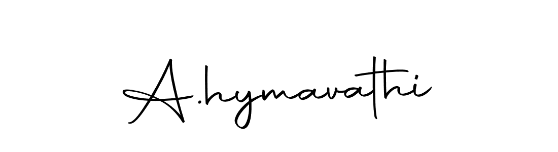 Also we have A.hymavathi name is the best signature style. Create professional handwritten signature collection using Autography-DOLnW autograph style. A.hymavathi signature style 10 images and pictures png