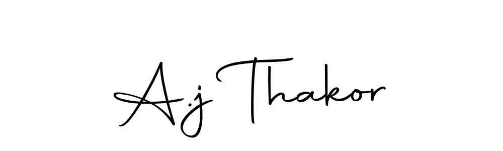 Also we have A.j Thakor name is the best signature style. Create professional handwritten signature collection using Autography-DOLnW autograph style. A.j Thakor signature style 10 images and pictures png