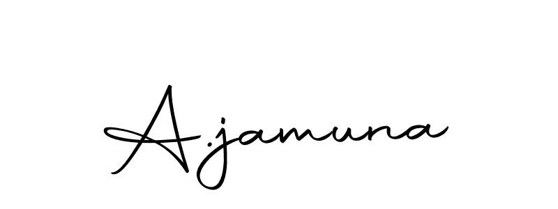 Best and Professional Signature Style for A.jamuna. Autography-DOLnW Best Signature Style Collection. A.jamuna signature style 10 images and pictures png