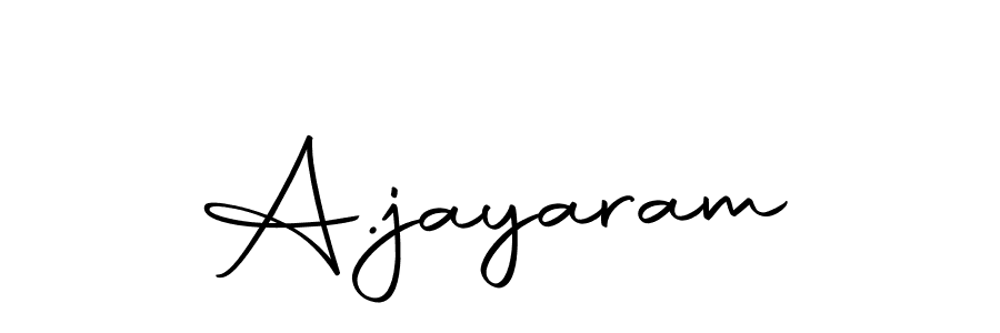 How to make A.jayaram name signature. Use Autography-DOLnW style for creating short signs online. This is the latest handwritten sign. A.jayaram signature style 10 images and pictures png