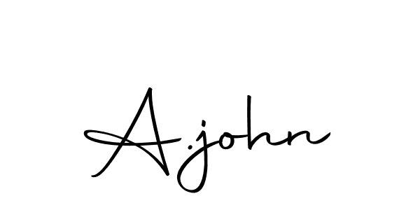 if you are searching for the best signature style for your name A.john. so please give up your signature search. here we have designed multiple signature styles  using Autography-DOLnW. A.john signature style 10 images and pictures png