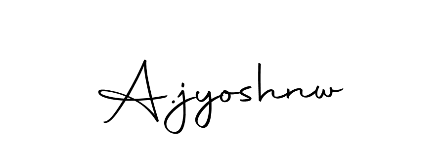 Similarly Autography-DOLnW is the best handwritten signature design. Signature creator online .You can use it as an online autograph creator for name A.jyoshnw. A.jyoshnw signature style 10 images and pictures png