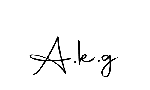 Make a beautiful signature design for name A.k.g. With this signature (Autography-DOLnW) style, you can create a handwritten signature for free. A.k.g signature style 10 images and pictures png