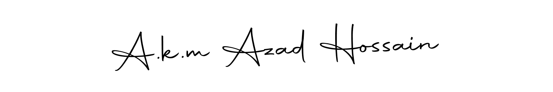 Make a short A.k.m Azad Hossain signature style. Manage your documents anywhere anytime using Autography-DOLnW. Create and add eSignatures, submit forms, share and send files easily. A.k.m Azad Hossain signature style 10 images and pictures png