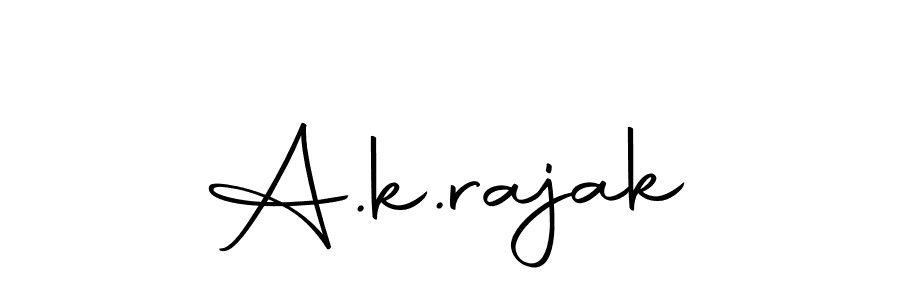 Make a beautiful signature design for name A.k.rajak. Use this online signature maker to create a handwritten signature for free. A.k.rajak signature style 10 images and pictures png