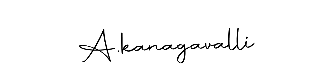 How to make A.kanagavalli name signature. Use Autography-DOLnW style for creating short signs online. This is the latest handwritten sign. A.kanagavalli signature style 10 images and pictures png