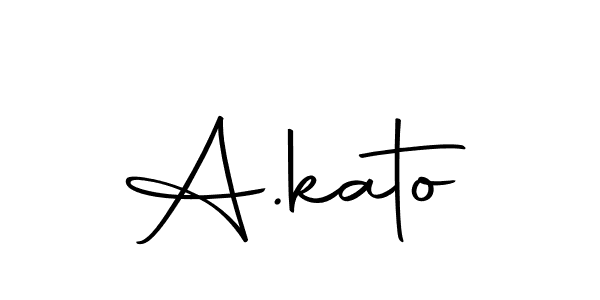Here are the top 10 professional signature styles for the name A.kato. These are the best autograph styles you can use for your name. A.kato signature style 10 images and pictures png