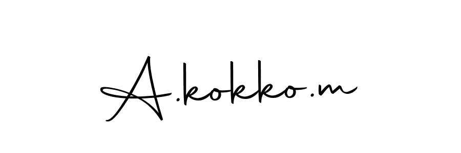 Also You can easily find your signature by using the search form. We will create A.kokko.m name handwritten signature images for you free of cost using Autography-DOLnW sign style. A.kokko.m signature style 10 images and pictures png