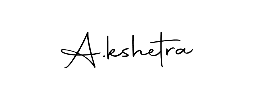 Create a beautiful signature design for name A.kshetra. With this signature (Autography-DOLnW) fonts, you can make a handwritten signature for free. A.kshetra signature style 10 images and pictures png