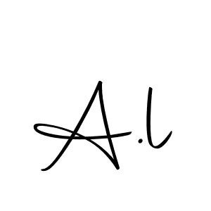 Autography-DOLnW is a professional signature style that is perfect for those who want to add a touch of class to their signature. It is also a great choice for those who want to make their signature more unique. Get A.l name to fancy signature for free. A.l signature style 10 images and pictures png