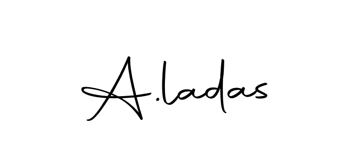 This is the best signature style for the A.ladas name. Also you like these signature font (Autography-DOLnW). Mix name signature. A.ladas signature style 10 images and pictures png