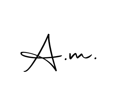 Also You can easily find your signature by using the search form. We will create A.m. name handwritten signature images for you free of cost using Autography-DOLnW sign style. A.m. signature style 10 images and pictures png