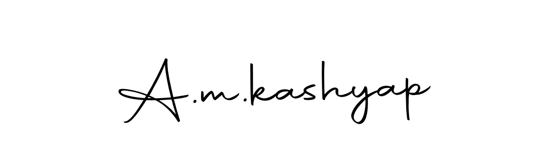 Make a beautiful signature design for name A.m.kashyap. With this signature (Autography-DOLnW) style, you can create a handwritten signature for free. A.m.kashyap signature style 10 images and pictures png