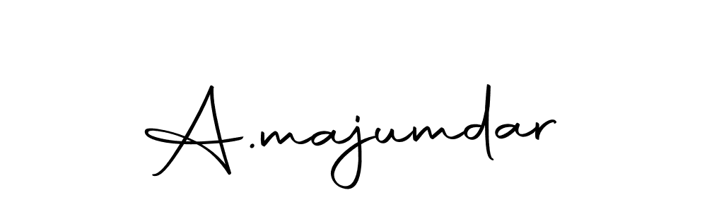The best way (Autography-DOLnW) to make a short signature is to pick only two or three words in your name. The name A.majumdar include a total of six letters. For converting this name. A.majumdar signature style 10 images and pictures png