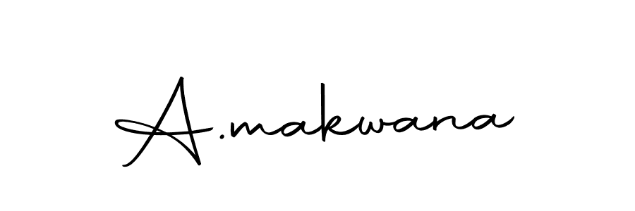 if you are searching for the best signature style for your name A.makwana. so please give up your signature search. here we have designed multiple signature styles  using Autography-DOLnW. A.makwana signature style 10 images and pictures png