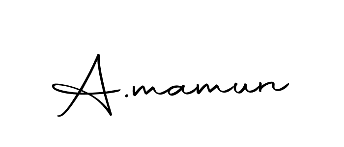 Make a short A.mamun signature style. Manage your documents anywhere anytime using Autography-DOLnW. Create and add eSignatures, submit forms, share and send files easily. A.mamun signature style 10 images and pictures png