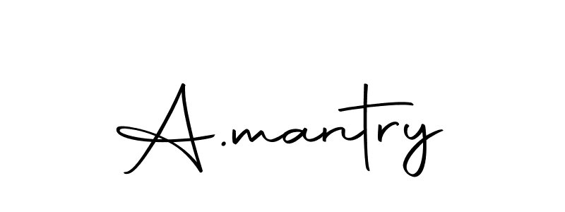 The best way (Autography-DOLnW) to make a short signature is to pick only two or three words in your name. The name A.mantry include a total of six letters. For converting this name. A.mantry signature style 10 images and pictures png