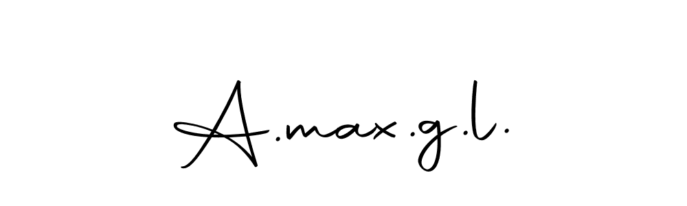 Also we have A.max.g.l. name is the best signature style. Create professional handwritten signature collection using Autography-DOLnW autograph style. A.max.g.l. signature style 10 images and pictures png